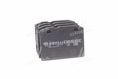 Колодка гальмiвна передн. ВАЗ 2101-07 (компл.4шт) Intelli (Dafmi) DAFMI / INTELLI D656E