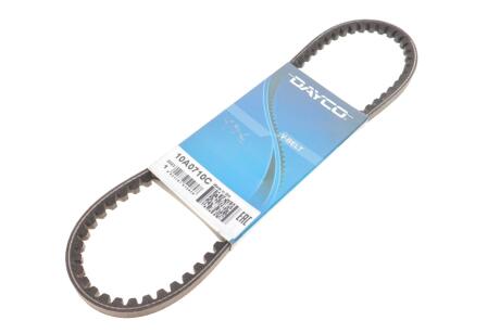 Ремінь генератора Lada Samara / Citroen Berlingo / Jumper / Fiat Ducato / Peugeot Boxer / Partner 1.1-2.5 i / D / TD 94-15 (10X710) DAYCO 10A0710C