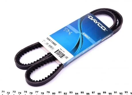 Ремінь генератора Ford/Iveco/MB/Volvo/VW (10X1150) DAYCO 10A1150C
