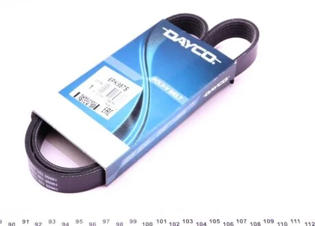 Ремінь генератора поліклиновий DAYCO 6PK987S