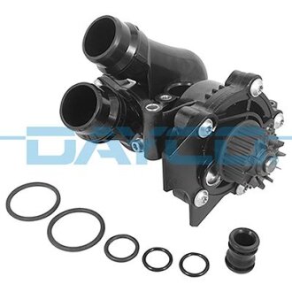 VW помпа води бензин з вбудованим термостатом Audi A4,5,6,Amarok,Jetta IV,Passat,Skoda, 2.0TSI/TFSI 08- DAYCO DP1982