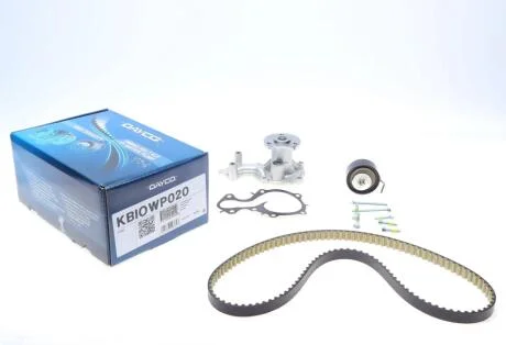 Комплект ременя газорозподільного механізму з водяним насосом DAYCO KBIOWP020