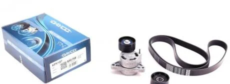 Фото 1 - комплект ременя генератора Movano/Master 2.2/2.5 CDTI/DTI/dCi 00- DAYCO KPV187 Комплект ременя генератора Movano/Master 2.2/2.5 CDTI/DTI/dCi 00- DAYCO KPV187 (фото 1)