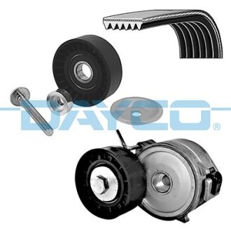 FORD К-кт поліклинового ременя (ремінь+натягувач+ролик) MONDEO IV, VOLVO S80 II, V70 III 2.0TDI DAYCO KPV397
