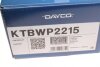 Комплект ременя ГРМ + водяна помпа DAYCO KTBWP2215 (фото 15)