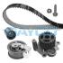 DAYCO К-кт. ГРМ (рем.+2шт.ролика+помпа +кріплення) 1,9TDI: AUDI A3/4/6 VW 1,4 T5 SEAT SKODA FORD Galaxy KTBWP3420