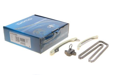 Ланцюг приводу ГРМ (к-кт) Kangoo/Megane 1.2/1.4TCe(H4J/H5F) 09- DAYCO KTC1124