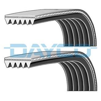 Комплект ременя генератора Ford Fiesta/Fusion 1.25-1.6 01-12 (5PK690EE + 6PK1019EE) DAYCO PVE003