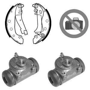 Комплект гальмівних колодок Delphi 631