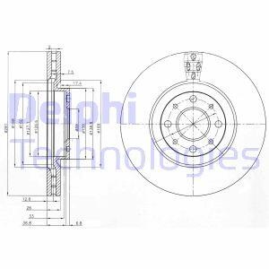 Диски і барабани Delphi BG3699