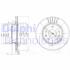 Диск тормозной LAND ROVER FREELANDER 98-06 1.8-2.5 перед. D=277 Delphi BG3702C (фото 1)