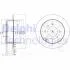 Диск тормозной HYUN/KIA SONATA/MAGENTIS 98- задн. Delphi BG4010 (фото 1)
