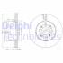 Диск тормозной HONDA JAZZ -08 1.2-1.4 вент. перед. Delphi BG4148C (фото 1)