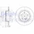 Диск тормозной MB W204/W212 07- задн. Delphi BG4153C (фото 1)