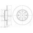 Диск тормозной FIAT/OPEL GRAND PUNTO/CORSA D 06- перед. Delphi BG4155 (фото 1)