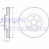 FORD гальмівний диск S-MAX 2.0TDCI 15- Delphi BG9203C (фото 1)