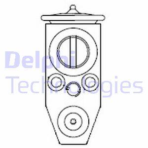 Терморегулюючий вентиль Delphi CB1016V