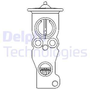 Клапан кондиціонера Delphi CB1018V