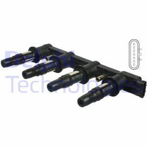 Котушка запалювання Chevrolet Aveo/Cruze/Trax/Opel Astra J/Insignia 1.6/1.8 08- Delphi CE01841-12B1