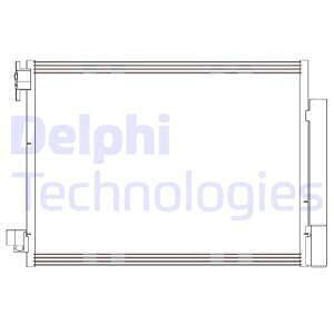 Радіатор кондиціонера Delphi CF20415