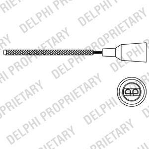 Лямбда зонд Delphi ES10671-12B1