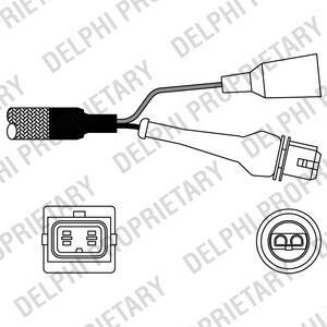Лямбда зонд Delphi ES10957-12B1
