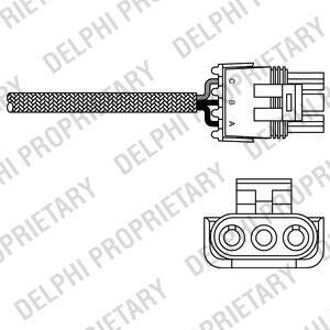 Лямбда-зонд Delphi ES10969-12B1