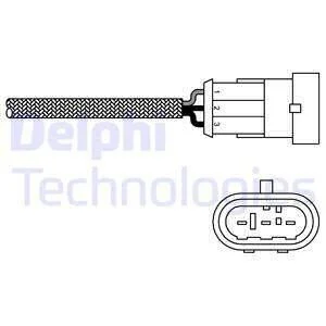 Датчик кисню Delphi ES10971-12B1