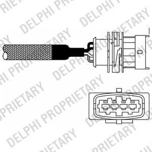 Датчик кисню Delphi ES10982-12B1
