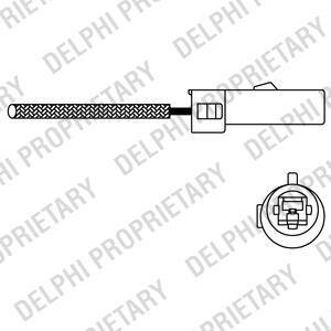 Кисневий датчик Delphi ES10997-12B1