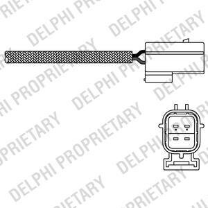 Лямбда-зонд  Delphi ES20239-12B1