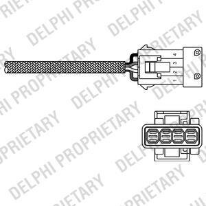 Датчик кисню Delphi ES20272-12B1
