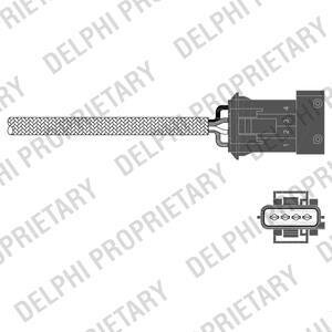 Лямбда-зонд Delphi ES20341-12B1