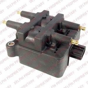 Катушка зажигания SUBARU FORESTER/IMPREZA/LEGACY 98- 2.0/2.5 Delphi GN10220-12B1