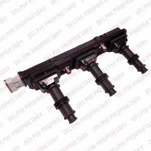 Котушка запалювання (на 2, 4, 6 циліндри) Opel Omega B, Vectra B 2.6-3.2 Delphi GN10332-12B1