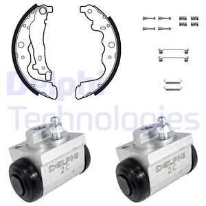 Комплект бараб.колодки+циліндр Delphi KP1140