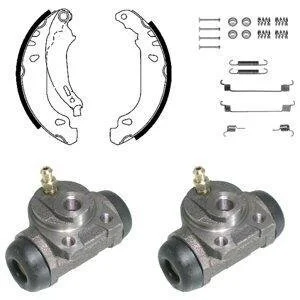 Комплект бараб.колодки+циліндр Delphi KP930