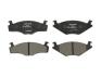 Комплект гальмівних колодок передн, SEAT CORDOBA, CORDOBA VARIO, IBIZA II, TOLEDO I VW GOLF I, GOLF II, GOLF III, JETTA I, JETTA II, PASSAT B2, PASSAT B3/B4, POLO 1.0-2.2 08.76-10.02 Delphi LP0420 (фото 1)