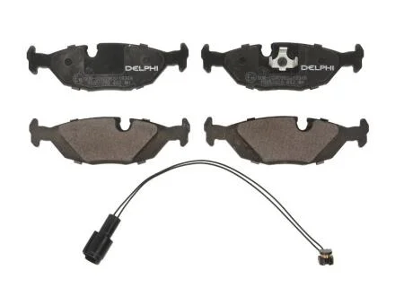 " комплект тормозных колодок" Delphi LP0442