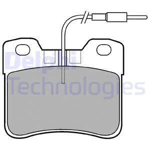 Гальмівні колодки, дискові Delphi LP0563