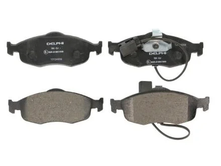 Гальмівні колодки, дискові Delphi LP0781