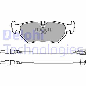 Гальмівні колодки, дискові Delphi LP0910