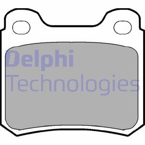 Гальмівні колодки, дискові Delphi LP0915