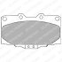 Колодки тормозные SUBARU IMPREZA -00 перед. Delphi LP1020 (фото 1)