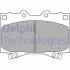 Гальмівні колодки дискові LEXUS/TOYOTA LX 470/Landcruiser "F "98-08 Delphi LP1308 (фото 1)