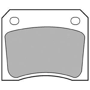 Гальмівні колодки, дискові Delphi LP133