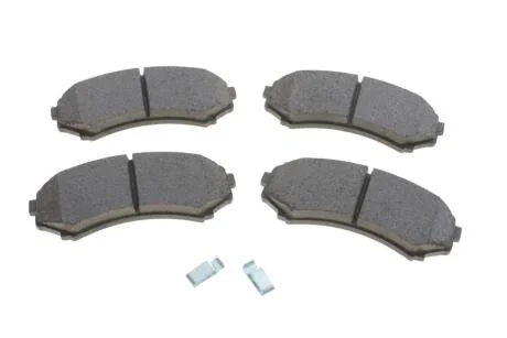 Комплект гальмівних колодок передн, ISUZU D-MAX I MITSUBISHI ENDEAVOR, GRANDIS, PAJERO CLASSIC, PAJERO II, PAJERO III, PAJERO IV, PAJERO SPORT I 2.0D-3.8 12.90- Delphi LP1462