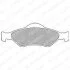 A_Гальмівні колодки дискові FORD Courier/KA/Fiesta "F "99-08 Delphi LP1470 (фото 1)