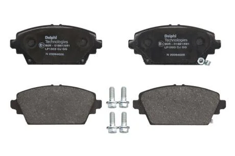 Колодка торм. HONDA ACCORD передн. Delphi LP1503