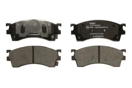 MAZDA гальмівні колодки перед 626,323, Xedos-6 91- Delphi LP1518